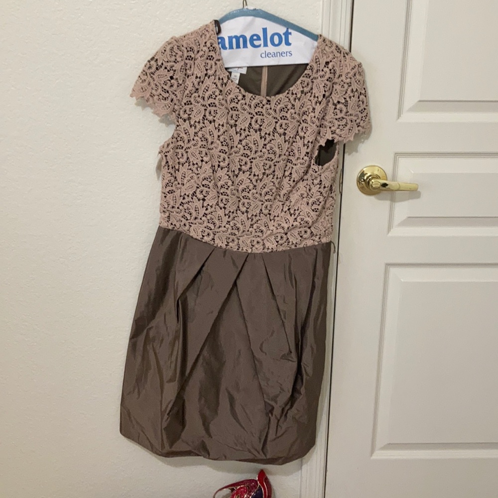 Cute gold prom dress